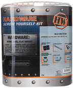 Hardware Screw Yourself Kit, Gray