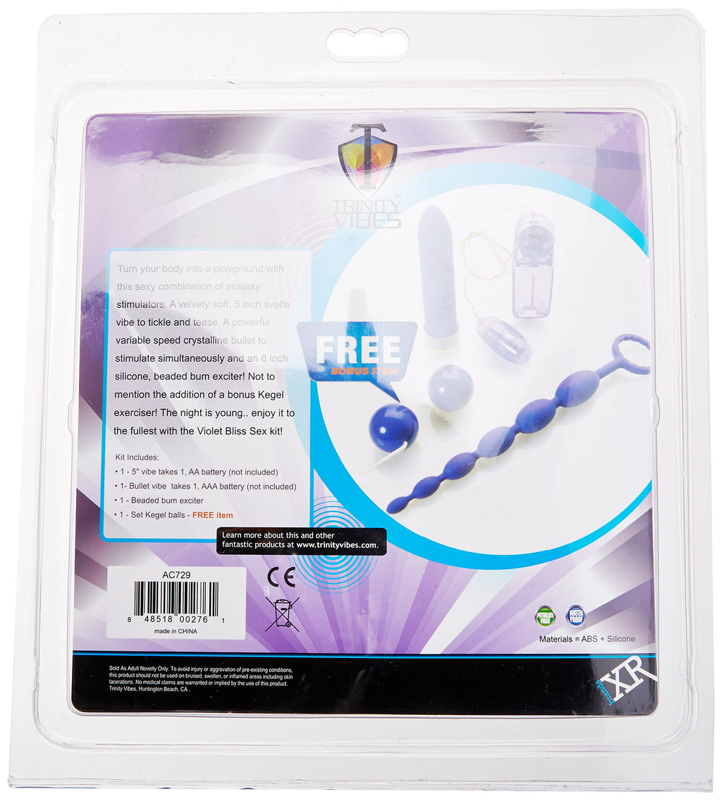 Trinity Vibes Violet Bliss Couples Sex Toy Kit