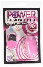 Novelties By Nasswalk Power Mini Bullet With Remote, Pink