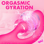 BANG! Gyro Rabbit Silicone Vibrator Pink