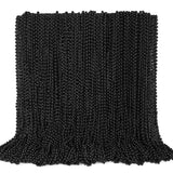 Bead Necklace, 120PCS New Years Eve Black Necklaces Stuff Accessories, 33 Mardi Gras Beads Necklace Costume Bulk, Festival Parad