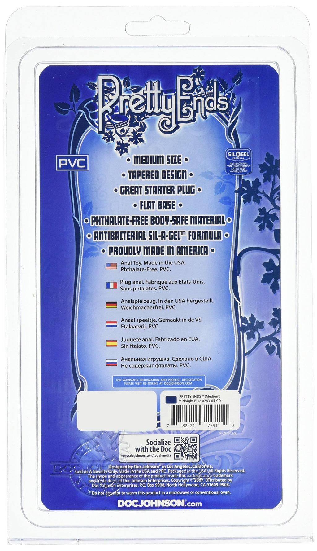 Pretty Ends Midnight Blue Medium