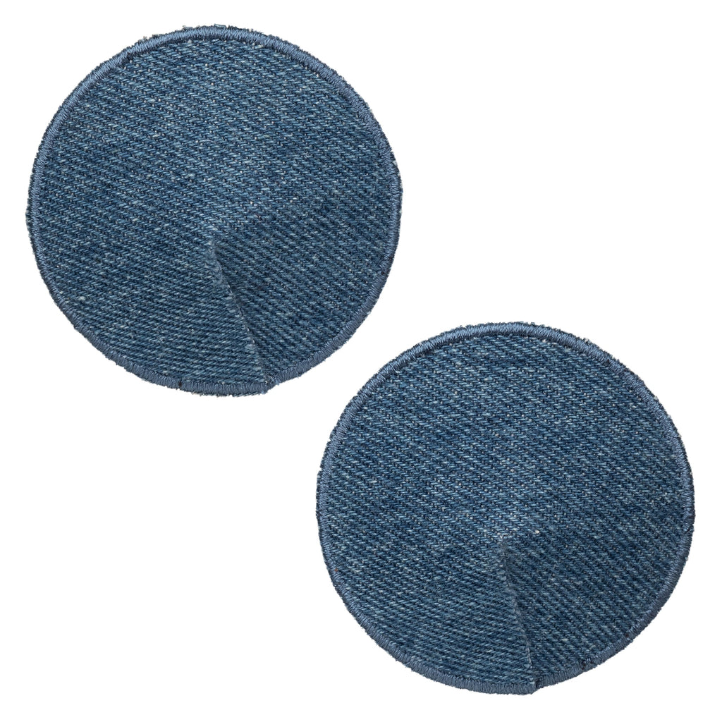 Ride 'Em Premium Denim Collection Round Pasties