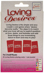 California Exotic Novelties Loving Desires Game