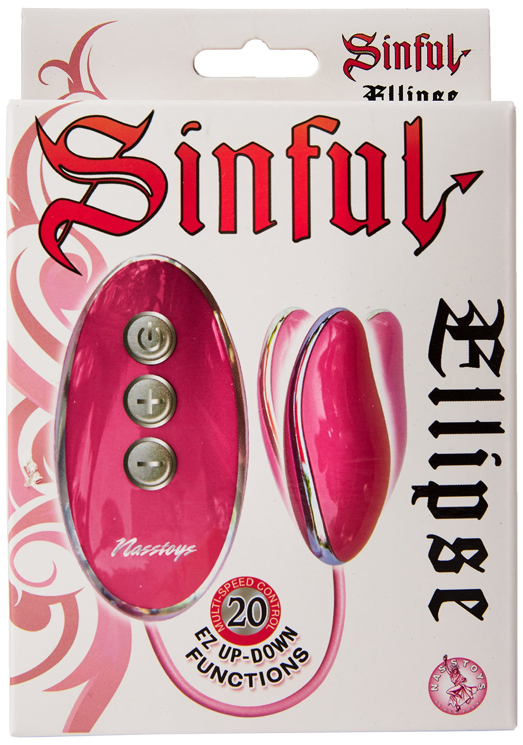 Nasstoys Sinful Ellipse, Pink