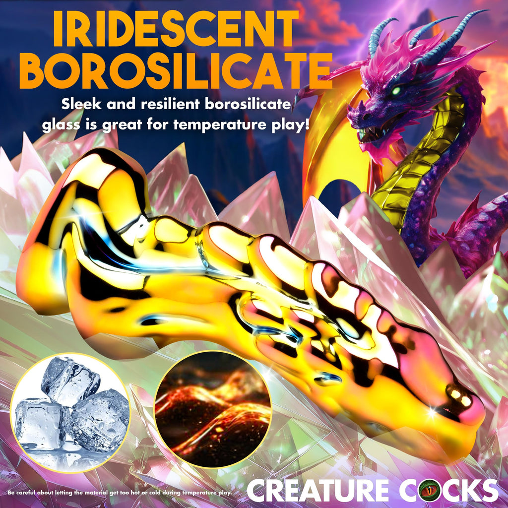Creature Cocks Dragon Glass Glass Dildo