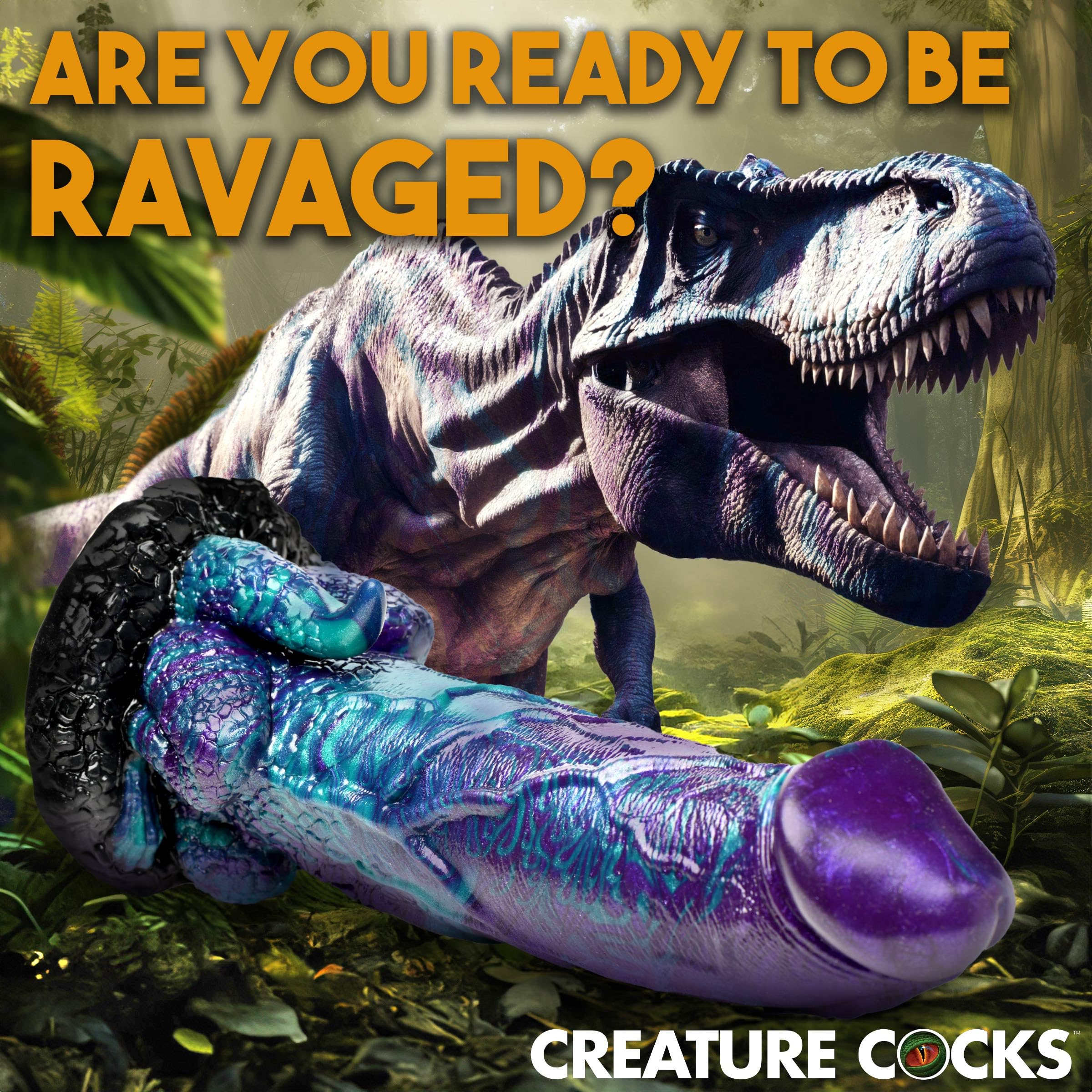 Creature Cocks Xl Dino Dick Sili Dildo