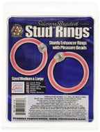 California Exotics Silicone Beaded Stud Ring