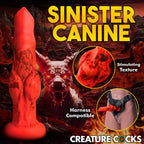 Creature Cocks Fire Hound Sili Dildo S