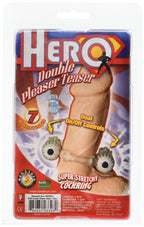 Novelties By Nasswalk Hero Double Pleaser Teaser, Clear