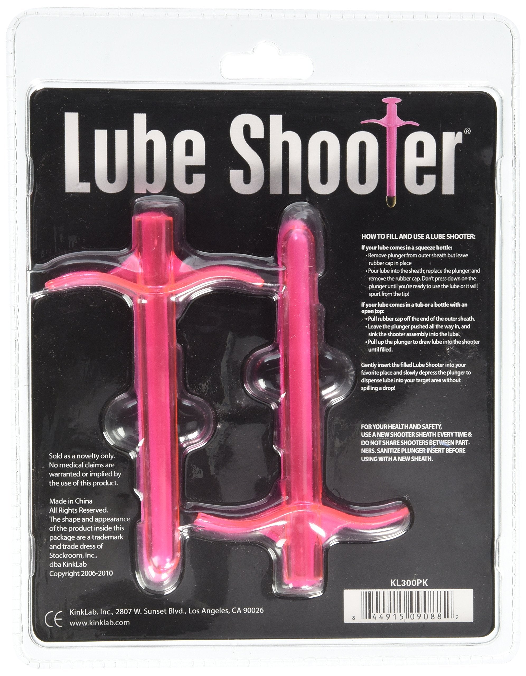 Erotech Lube Shooter, Pink