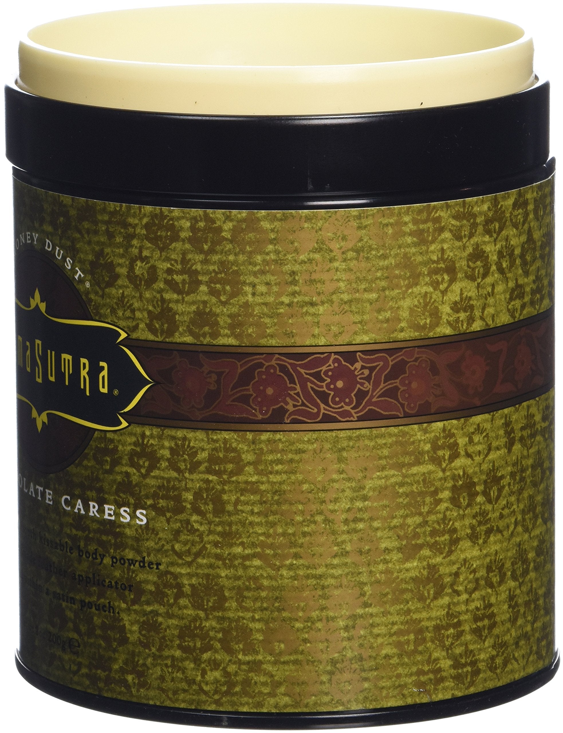 Kama Sutra Honey Dust Chocolate Caress Kissable Body Powder 8 Oz, 8 Ounce