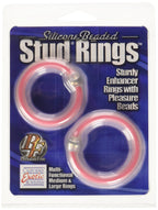 California Exotics Silicone Beaded Stud Ring