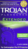 Trojan Extended Climax Control Lubricated Condoms 12 Count 2 Pack