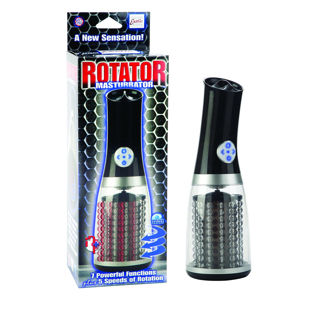 California Exotic Novelties Rotator Masturbator, Black