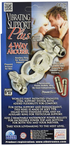 California Exotic Novelties Vibrating Support Plus, 4-way Arouser