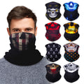 Sojourner Neck Gaiter, Bandana, Buff (9 Pack) - Face Cover for Men, Women, and Teens - Neck Warmer UV Sun Protection Gator (Mons