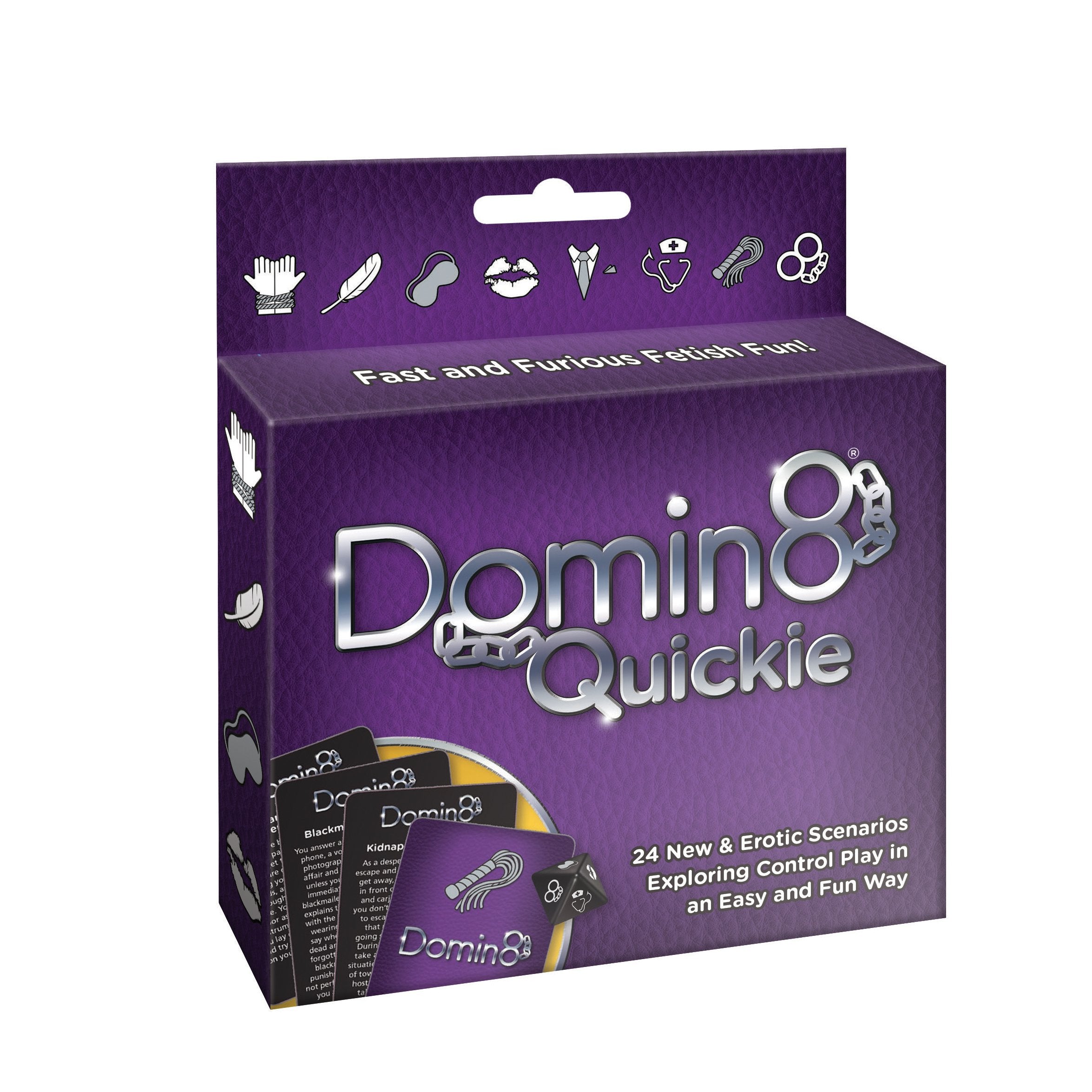 Creative Conceptions Domin8 Quickie with 24 Erotic Scenarios, 68 Gram