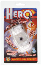 Novelties By Nasswalk Hero Double Pleaser Teaser, Clear