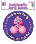 Pipedream Bachelorette Party Paper Pecker Plates (Pack Of 8)