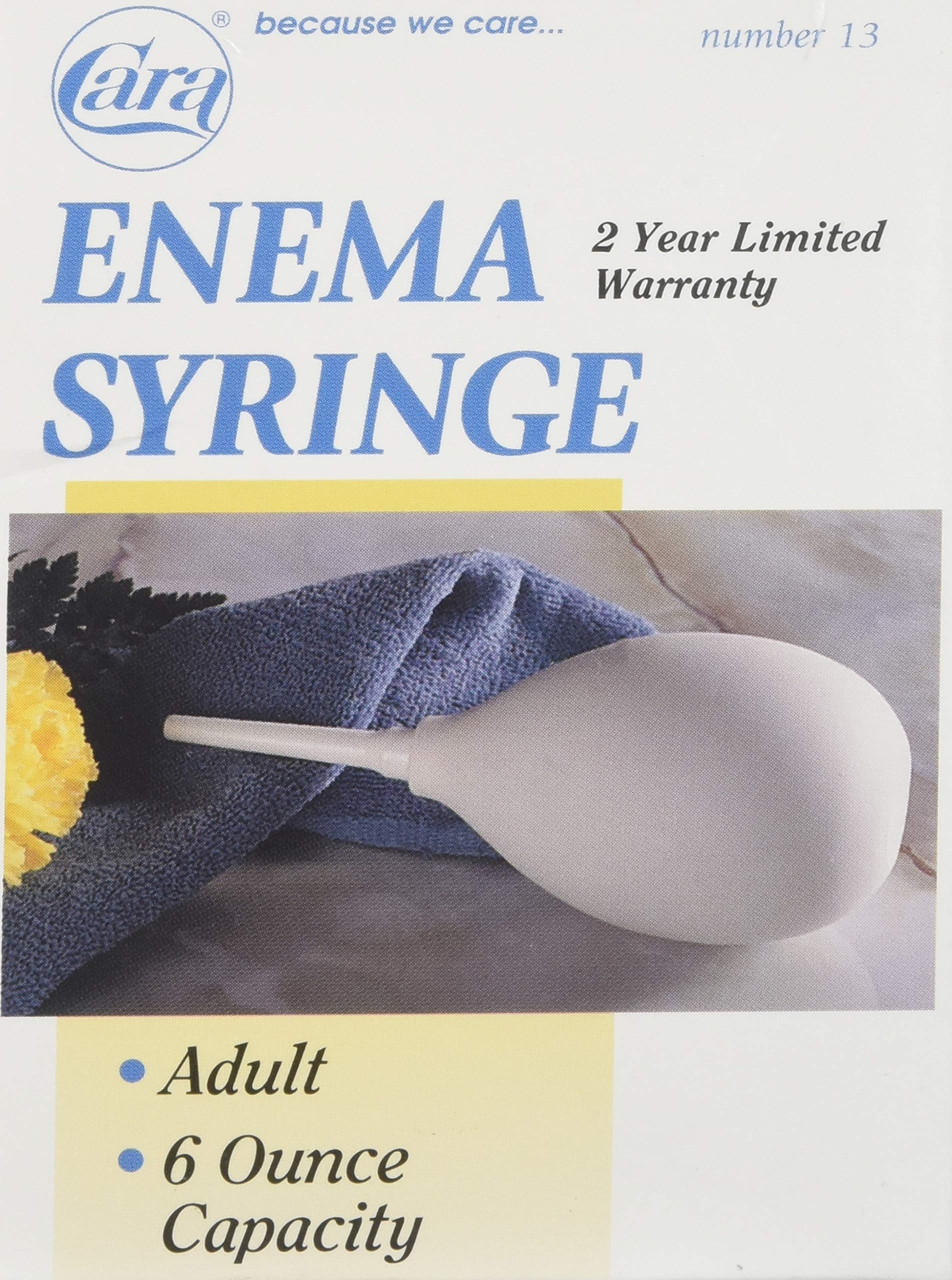 Rectal Syringe Cara 13 Size: 6 Oz