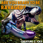 Creature Cocks Dino-Dick Dinosaur Silicone Dildo