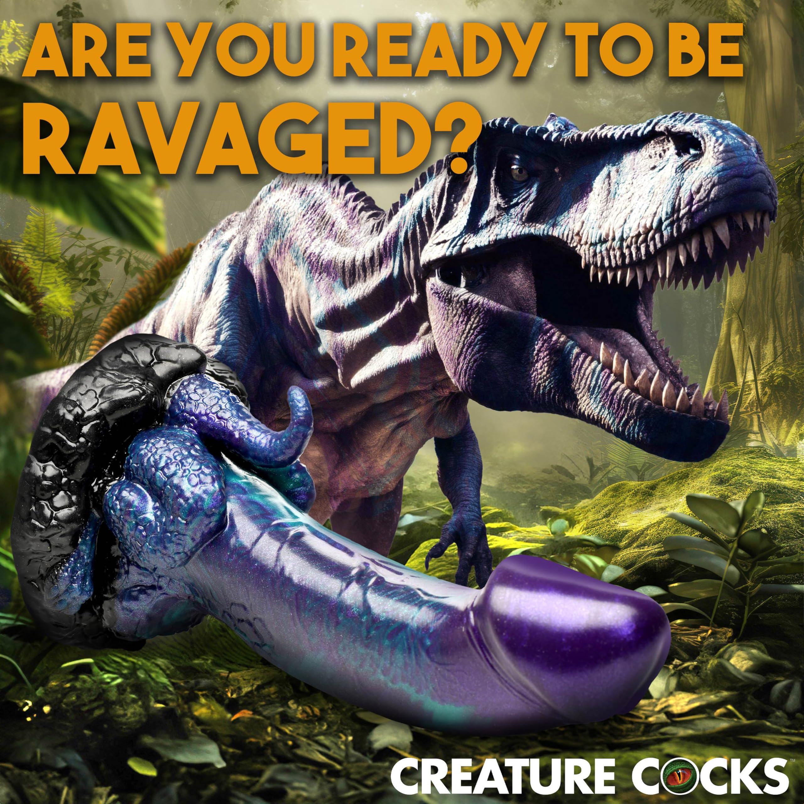 Creature Cocks Dino-Dick Dinosaur Silicone Dildo