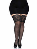 5 in Lace Lycra Sheer Stay Up