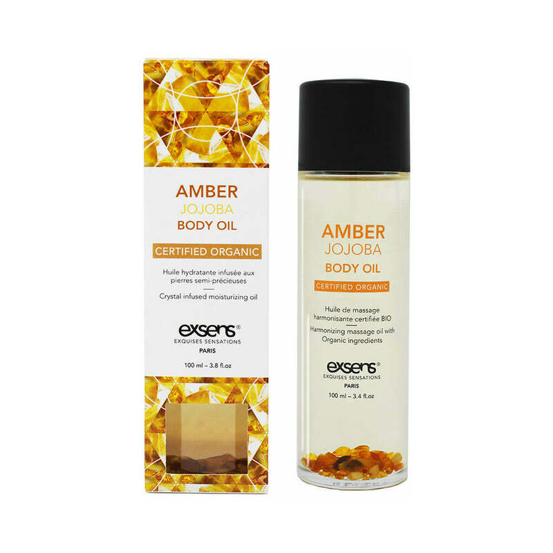 Exsens Body Oil Amber Jojoba 3.4Oz