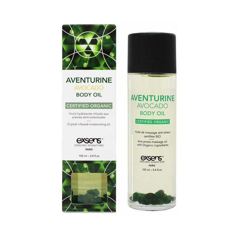 Exsens Body Oil Aventurine Avocado 3.4Oz