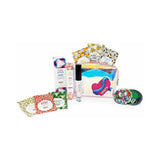 Exsens Escape Ultimate Pleasure Set For A Romantic Getaway, Tsa Friendly, All Natural, Vegan, Products Packed In Iridescent Zipper Bag, 1 Assortment Pack