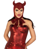 Glitter shimmer vintage devil bonnet.