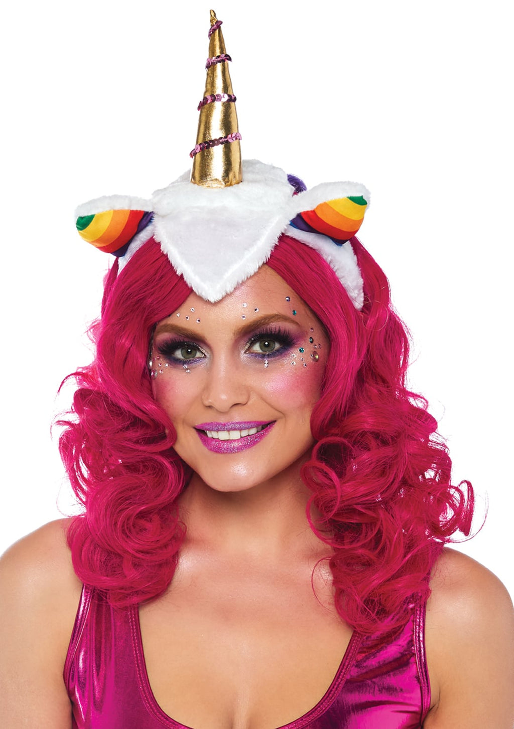 Rainbow Unicorn Headband O/S M