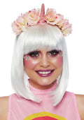 Leg Avenue Pastel velvet unicorn flower h Pink Color