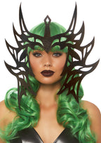 Leg Avenue Warrior die cut head piece. Black Color