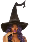 Leg Avenue Bewitched velvet witch hat wit Black Color