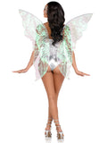 Iridescent strapless fairy wings.