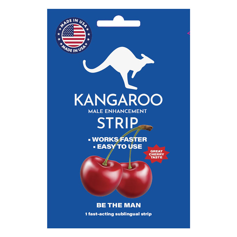 Kangaroo Male Enhancement Strip Cherry Display Of 30