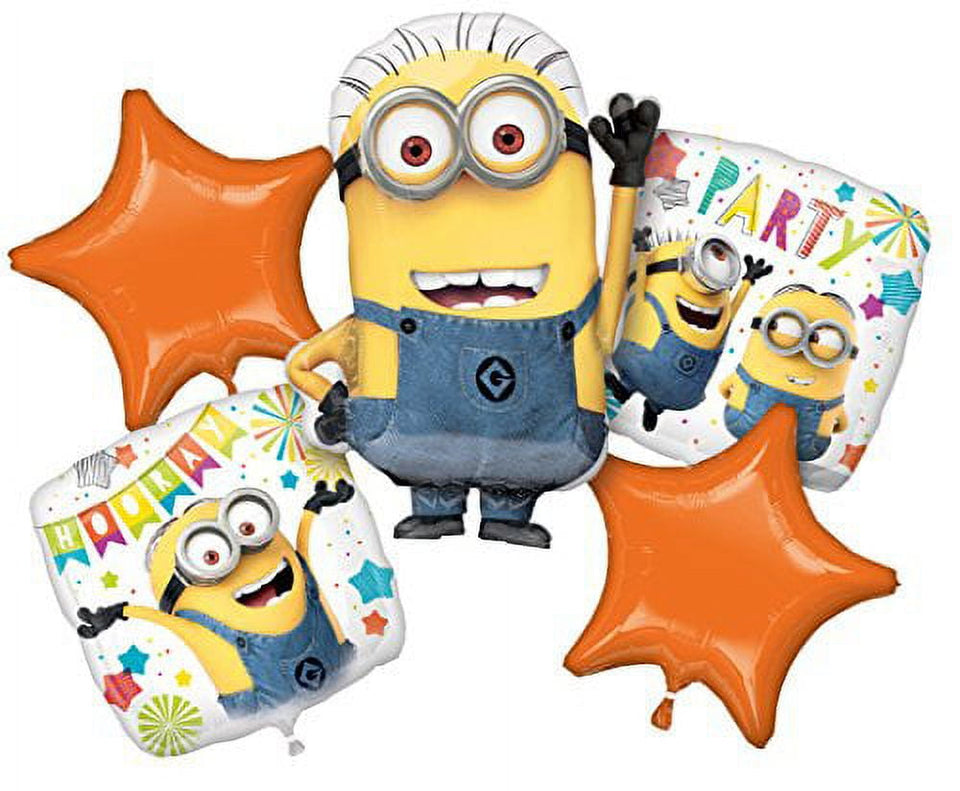Amscan 3614901&Nbsp;Set Despicable Me Minions Foil Balloon