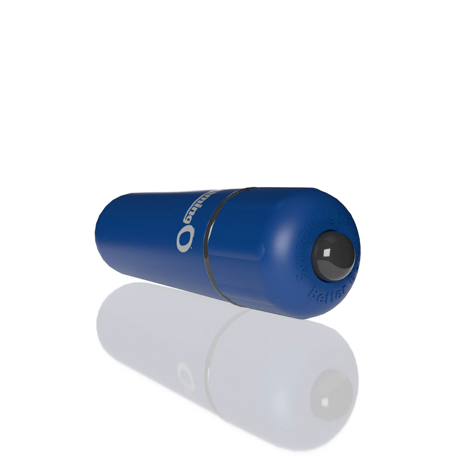 Screaming O 4B - Bullet - Super Powered One Touch  Vibrating Bullet - Blueberry