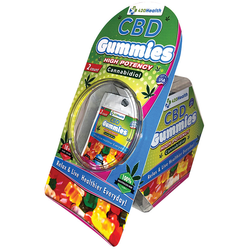 420 Health Cbd Gummies 40Mg 2 Count Pouch Bowl Of 25