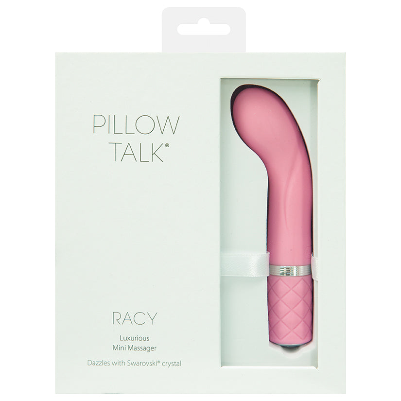 Pillow Talk Racy Mini Massager-Pink 5''