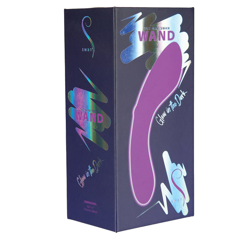 Bms The Mini Swan Wand Glow In The Dark-Purple