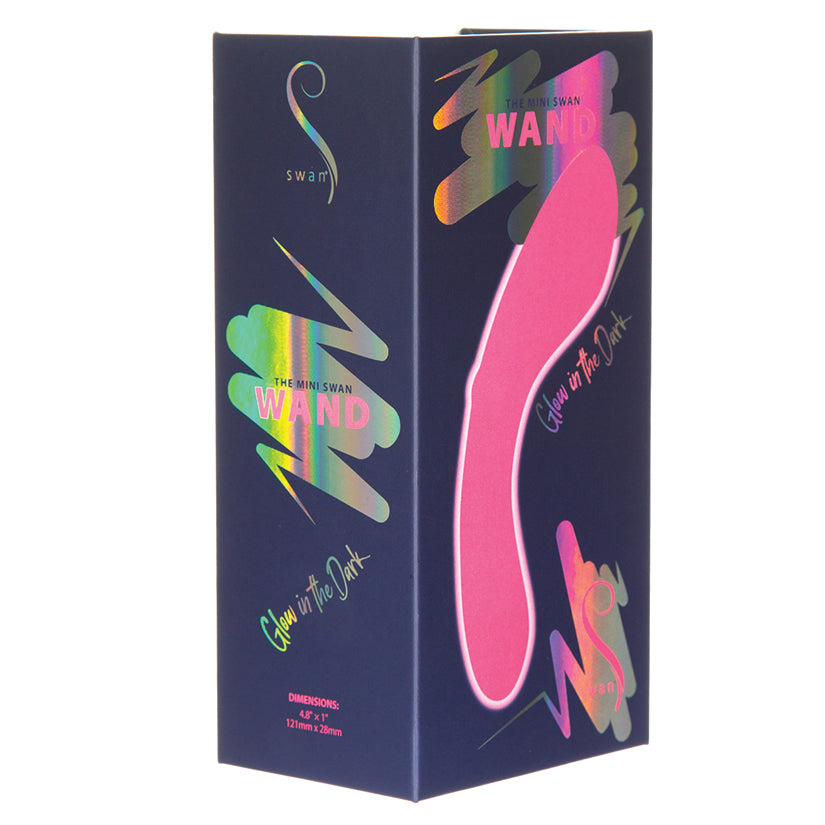 Bms The Mini Swan Wand Glow In The Dark-Pink