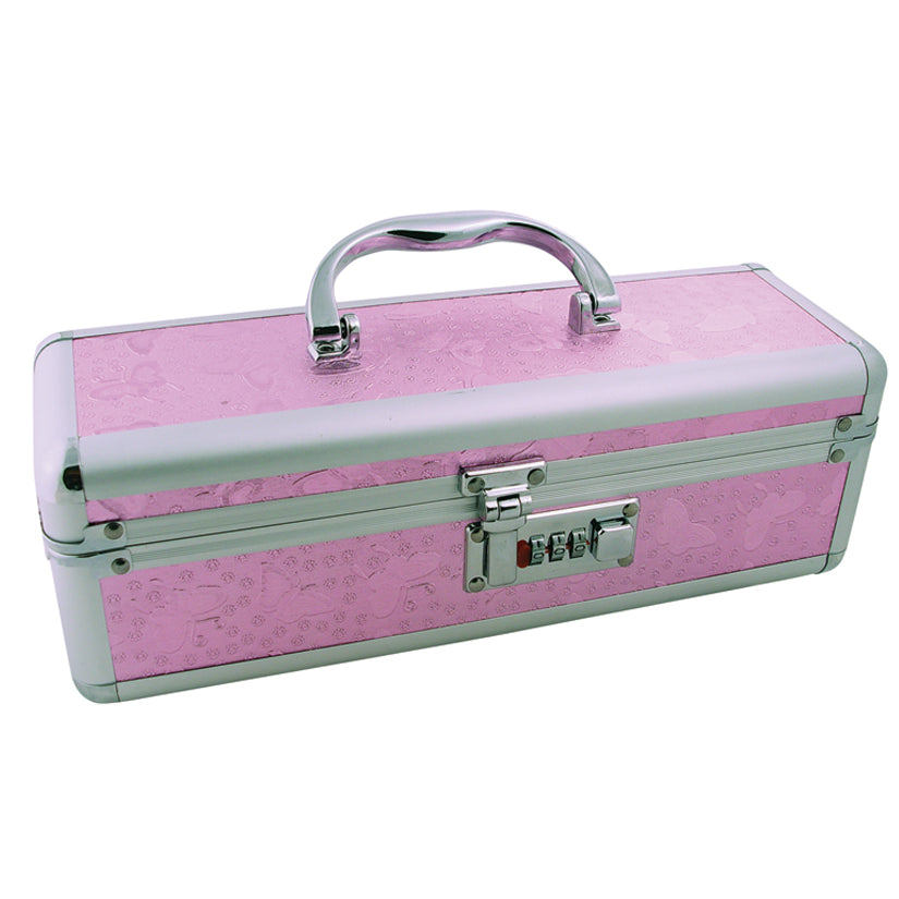 Toy Box Lockable Case-Pink (12X4X4)