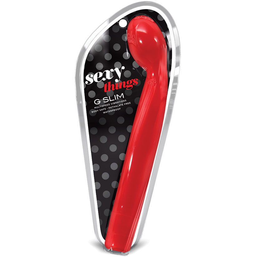 Sexy Things Slim G Vibe-Red 8.5''