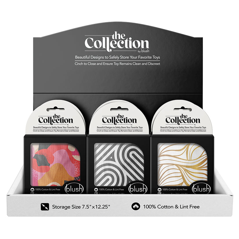 The Collection Cotton Toy Bag Assorted Display Of 18