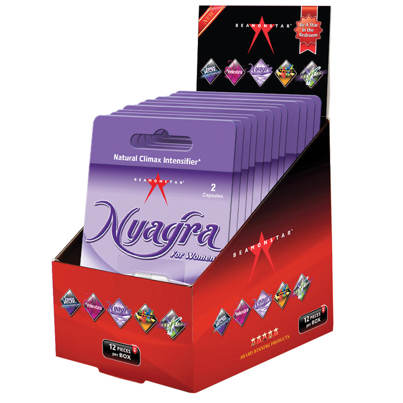 Nyagra 2 Pill Pack Display Of 12