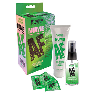 Numb Af Kit Gel Spray And Mints