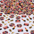 Beauty Or Beats Confetti - Beauty Or Beats Gender Reveal Decorations, 200Pcs Gender Reveal Confetti Table Decorations For 80S 90